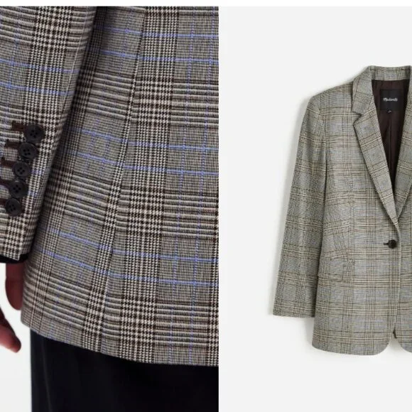 Madewell Kline size 6 blazer - Picture 5 of 6